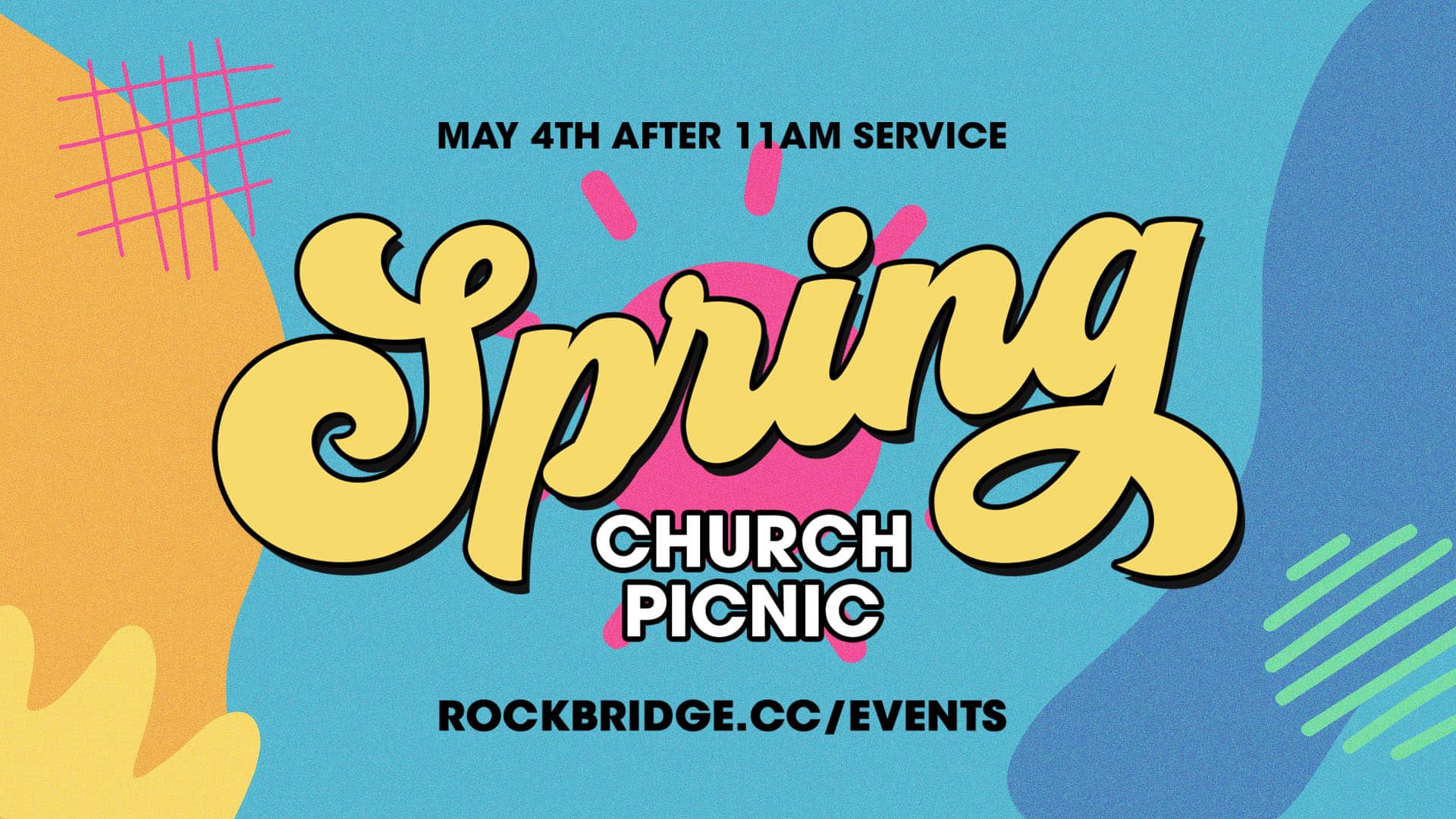 spring church family picnic final hd title slide