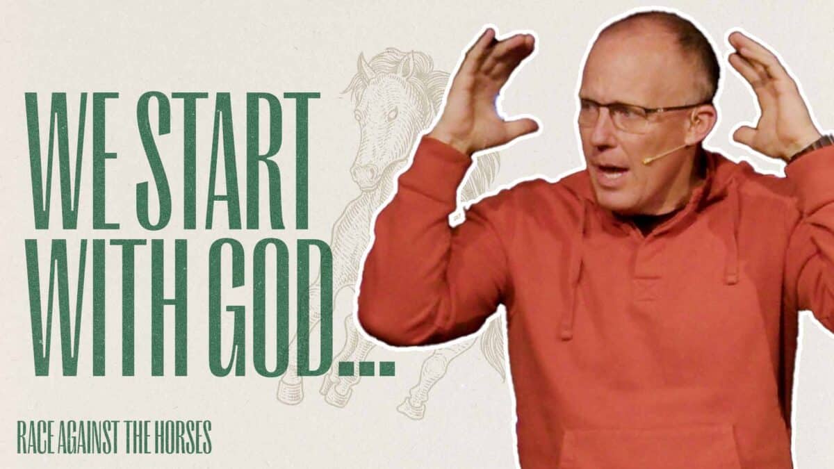 We start with God… | Race Against the Horses