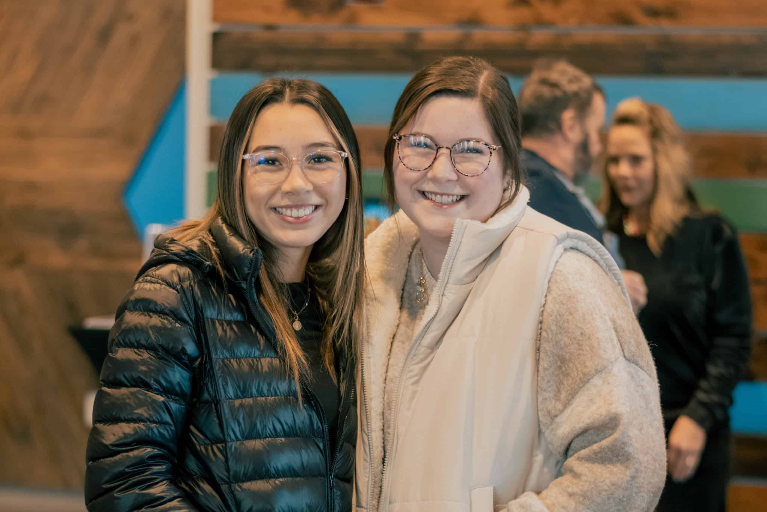 two women