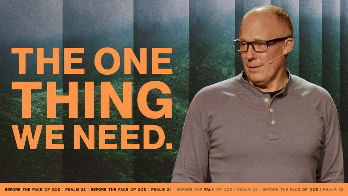 What would make your life better? | Coram Deo