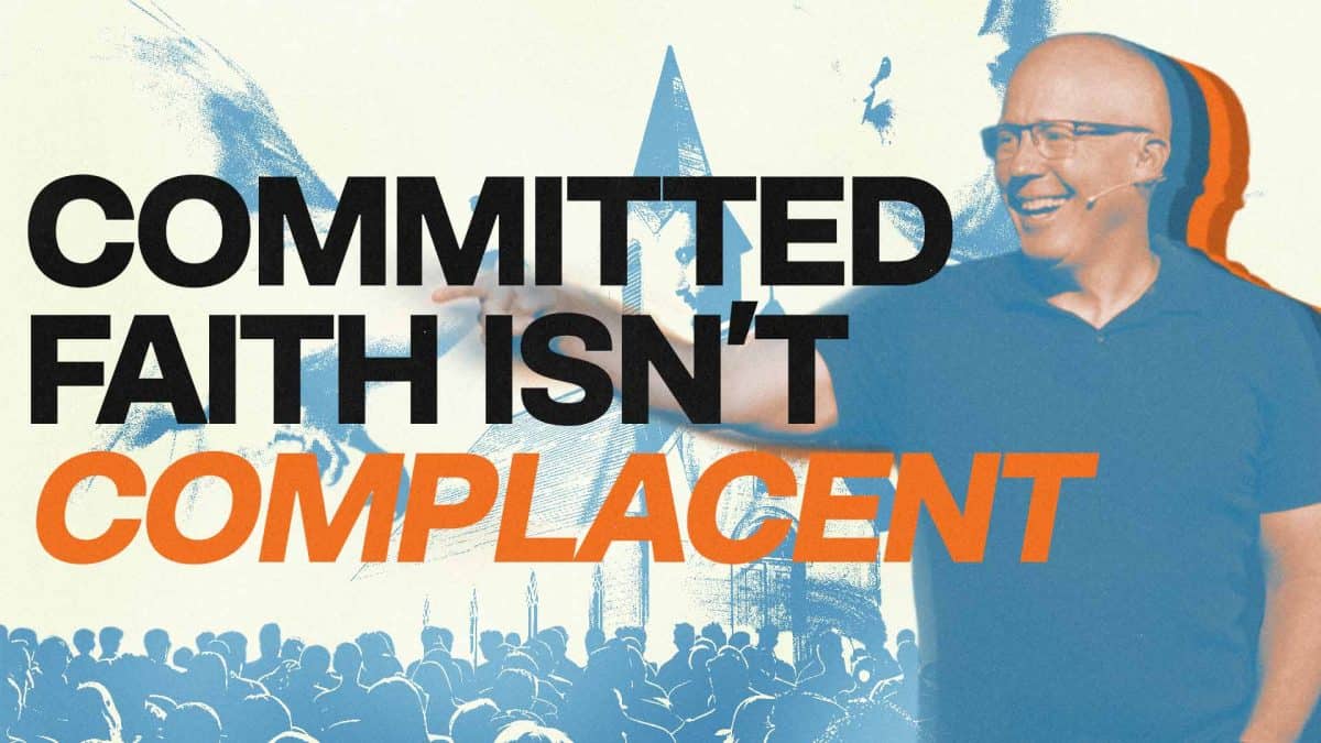 Spiritual Complacency Has No Place in the Church. | Church