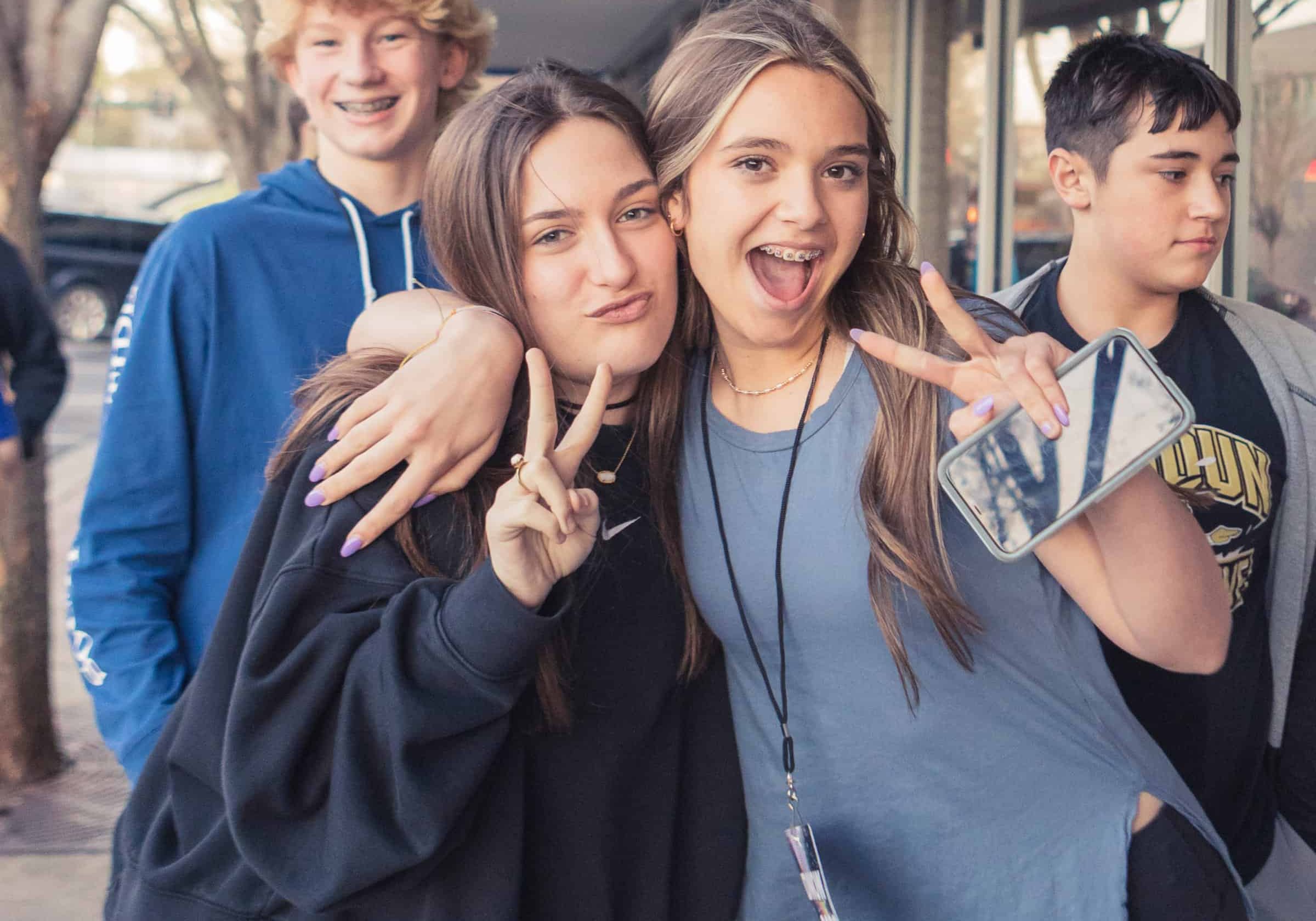 two girls